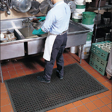 interlocking restaurant mats