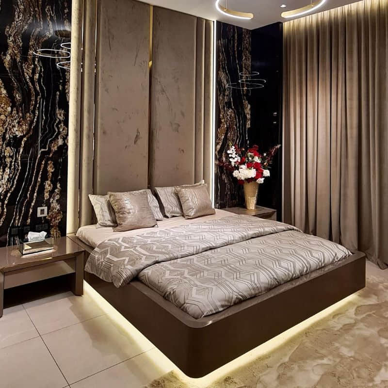 bedroom curtains in Dubai