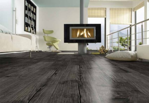 Nostalgie Teak Graphit Wooden
