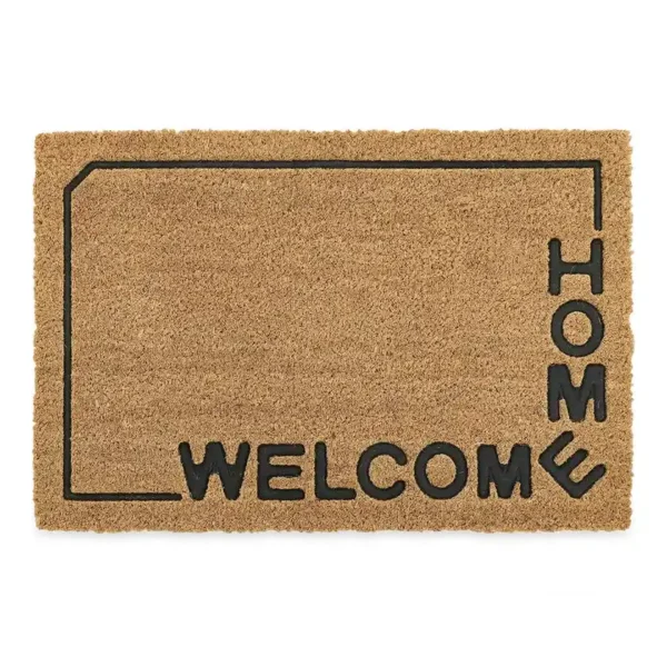 Welcome Home Rubber Mat