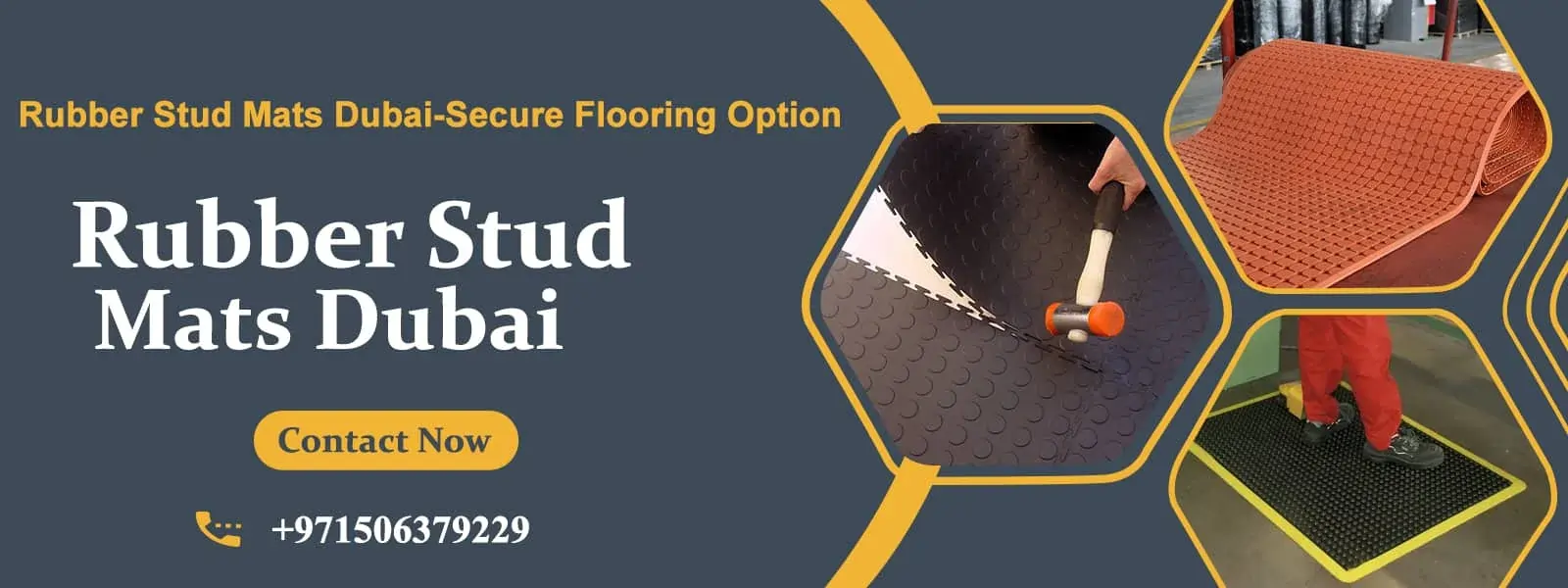 Rubber Stud Mats Dubai Banner 2