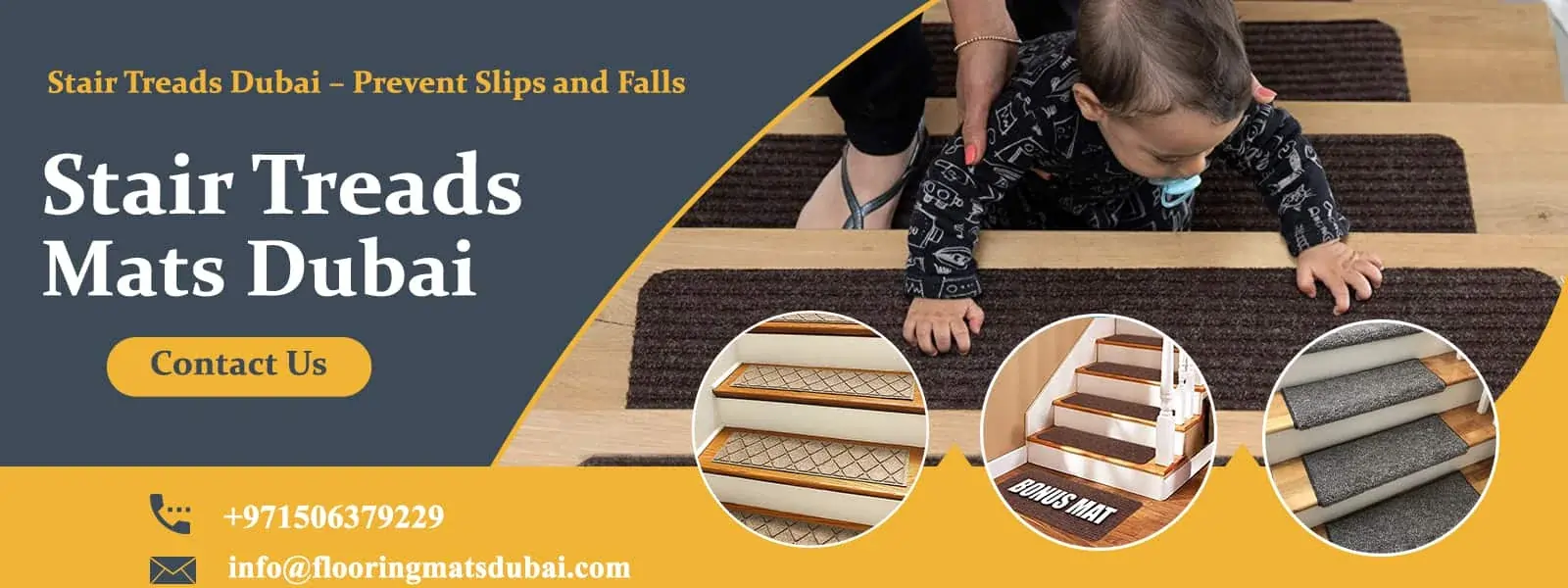 Stair Tread Mats Dubai Banner 1