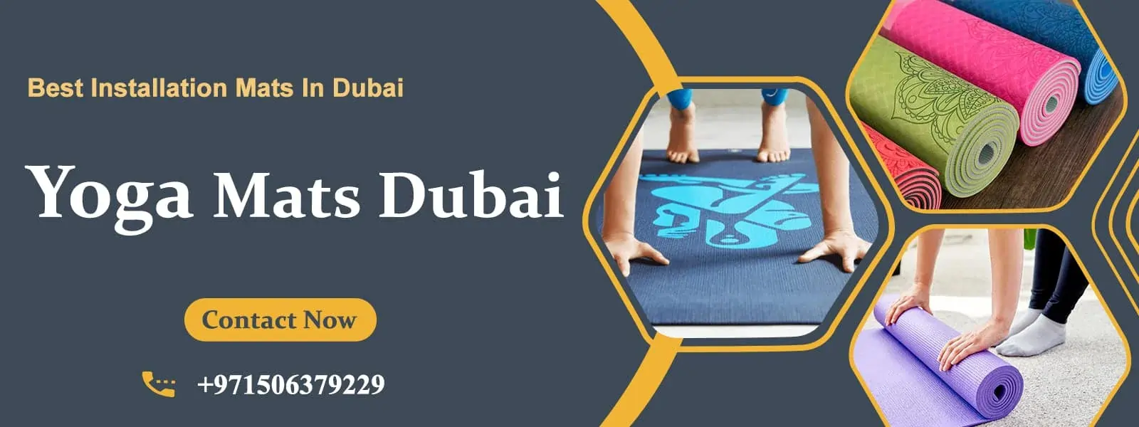 Yoga Mats Dubai Banner