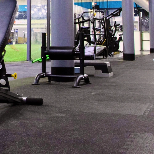 Rubber Gym Mat Tiles