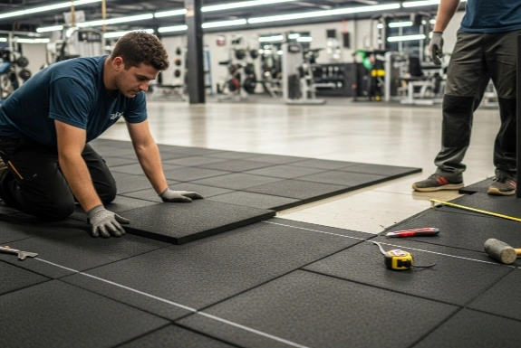 Gym Mats Professional Installation